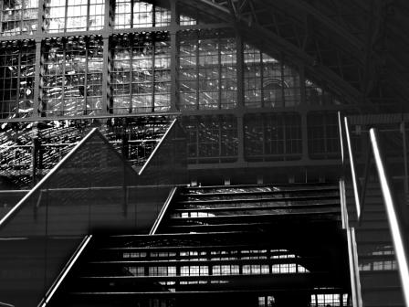 The Dramatic Stairway of St.Pancras Railway Station